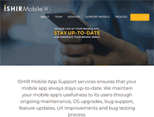 Tablet Screenshot of ishirmobile.com